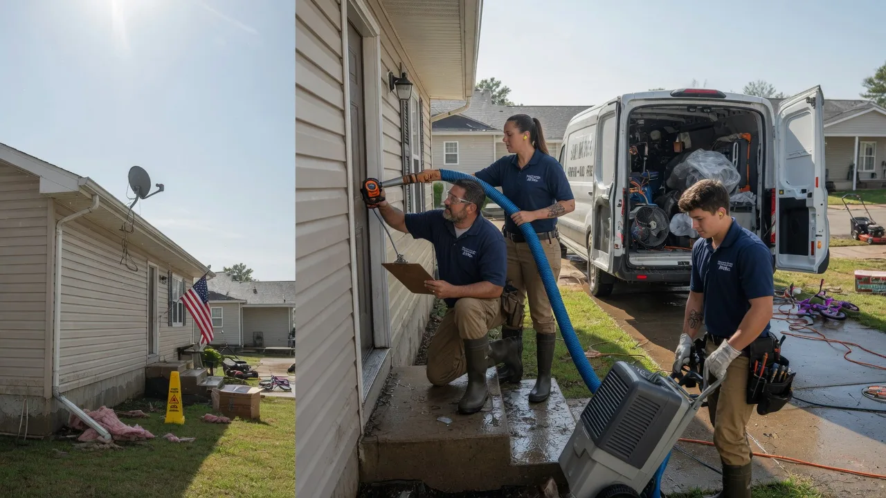 Ceiling Water Damage Restoration in Riverside, MI near me